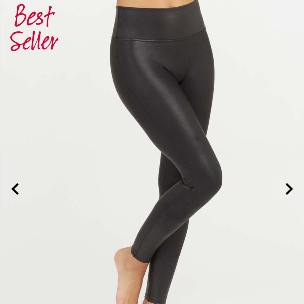 Spanx Faux Leather Leggings